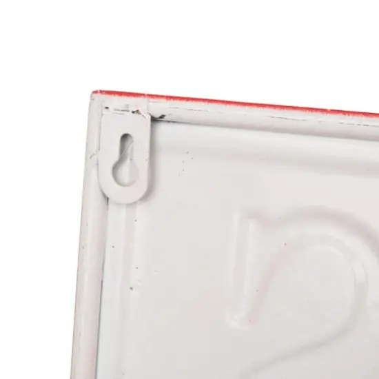 Glitzhome&reg; 45.75" Merry Christmas Metal Wall Sign {7}