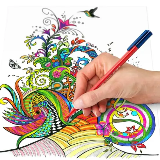 Staedtler&reg; Triplus&reg; Broad Felt Tip Pen Set {6}