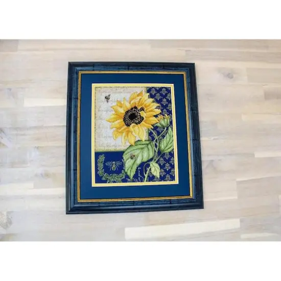 LetiStitch Sunflower Melody Counted Cross Stitch Kit {9}