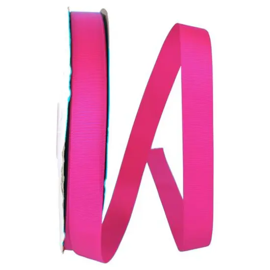 JAM Paper 7/8" x 100yd. Grosgrain Ribbon Azalea {1}