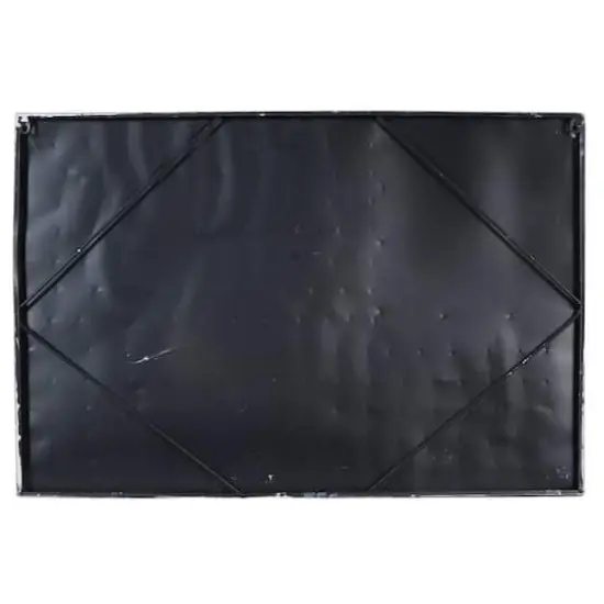 Distressed Metal Vintage American Flag Wall Accent {5}