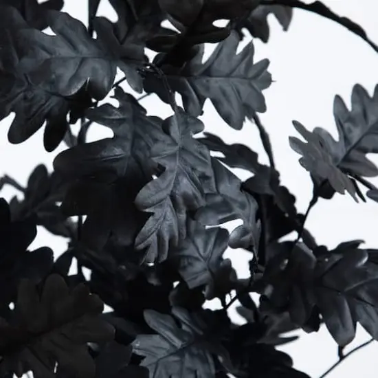 5ft. Artificial Halloween Black Oak Tree {4}