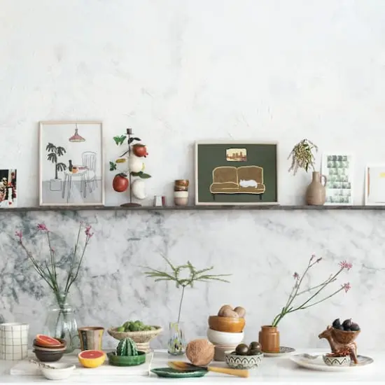 Hello Honey&reg; 8.75" Oval Natural Seagrass Tray {5}