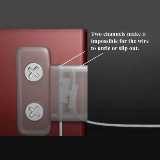 HangZ&trade; 30lb. Easy Tie 2 Hole D Ring Kit  {7}