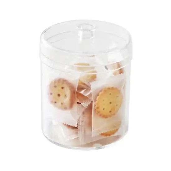 30oz. Clear Plastic Storage Jar by Simply Tidy&reg; {6}