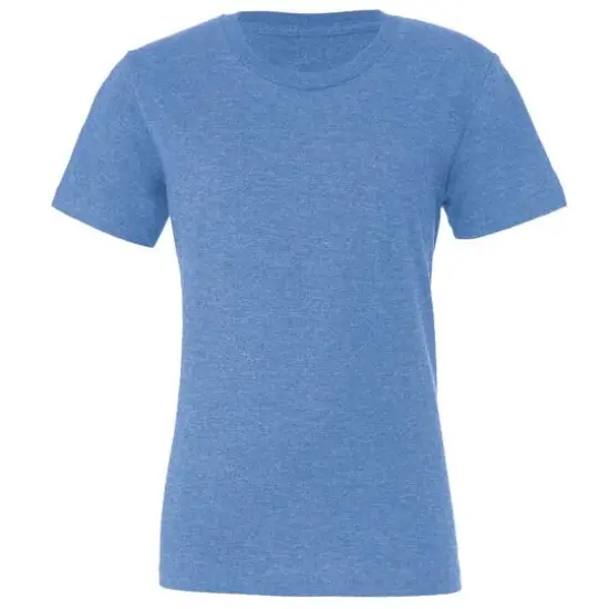 BELLA+CANVAS&reg; Short Sleeve Heather Jersey Youth T-ShirtAthletic Gray Heather {2}