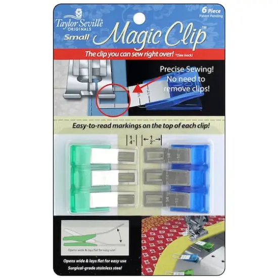Taylor Seville Originals&reg; Magic Clip&trade; Small, 6ct. {1}