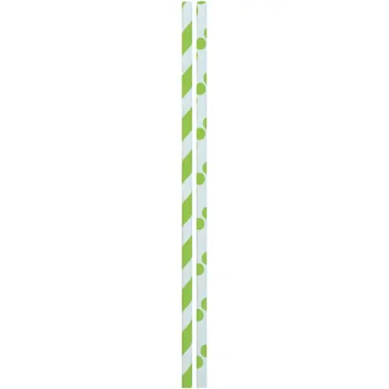 JAM Paper Stripes & Dots Paper Straws {1}