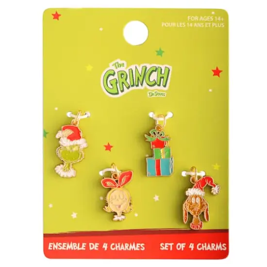 Dr. Seuss&trade; The Grinch Enamel Charm Set {4}