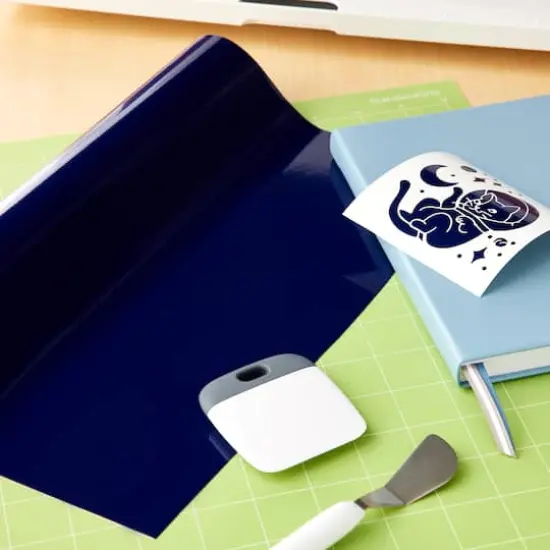 ORACAL&reg; 651 Permanent Adhesive Vinyl Steel Blue 518 {3}