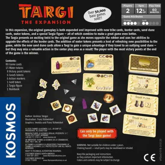 Thames & Kosmos Targi Expansion Game {3}