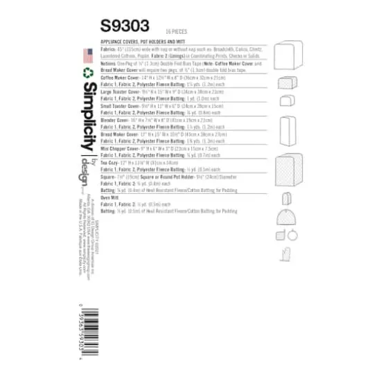 Simplicity&reg; Pattern S9303 {3}