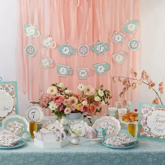 Kate Aspen&reg; Tea Time Whimsy Par-Tea Time Party Decor Kit {7}
