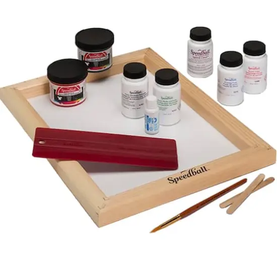 Speedball&reg; Super Value Fabric Screen Printing Kit {3}