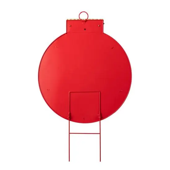 Glitzhome&reg; 3ft. Large Metal Ornament Yard Stake {7}