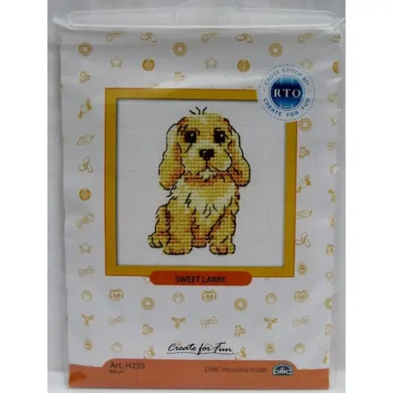 RTO Sweet Larry Counted Cross Stitch Kit {3}