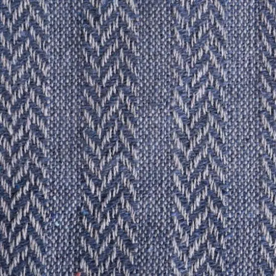 DII&reg; French Blue Tonal Textured Throw {4}