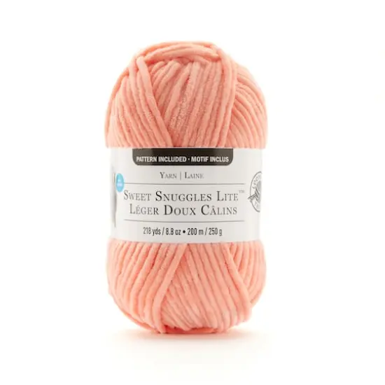 Sweet Snuggles&trade; Lite Yarn by Loops & Threads&reg; Coral {1}