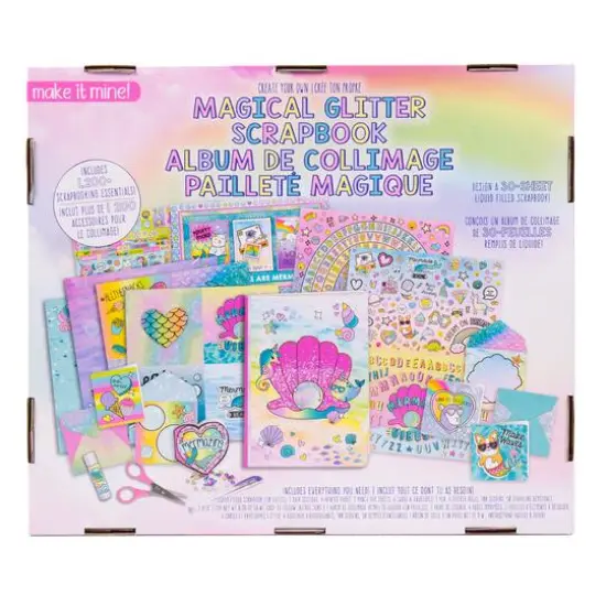 Make It Mine! Magical Glitter Scrapbook {4}