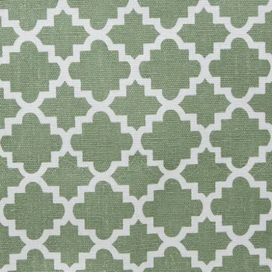 DII® Extra Large Lattice PE-Coated Cotton Polyester Laundry Bin, 2ct. Artichoke Green {7}