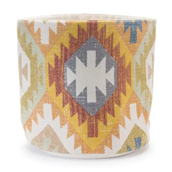 Southwestern Woven Cotton Basket Set {3}