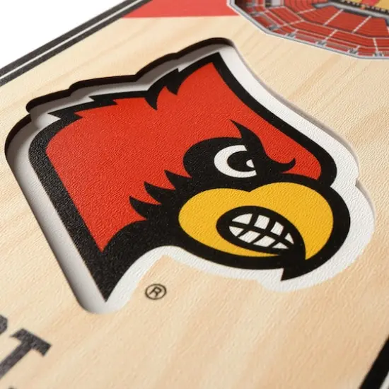 NCAA 6" x 19" StadiumView 3D Banner Louisville Cardinals {6}