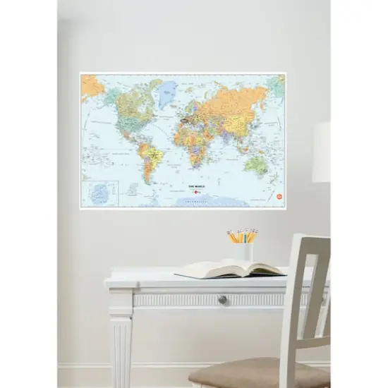WallPops Dry Erase World Map {5}