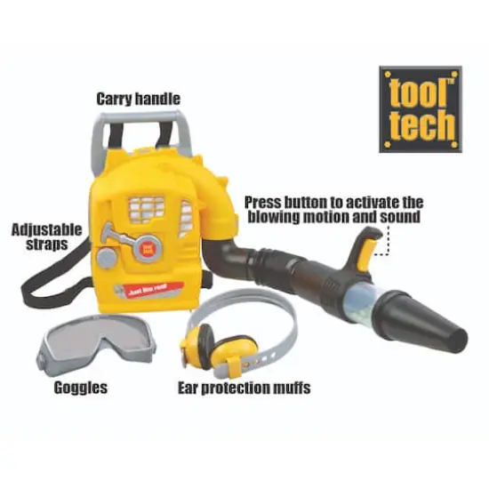 Red Box Toy Power Backpack Leaf Blower {1}