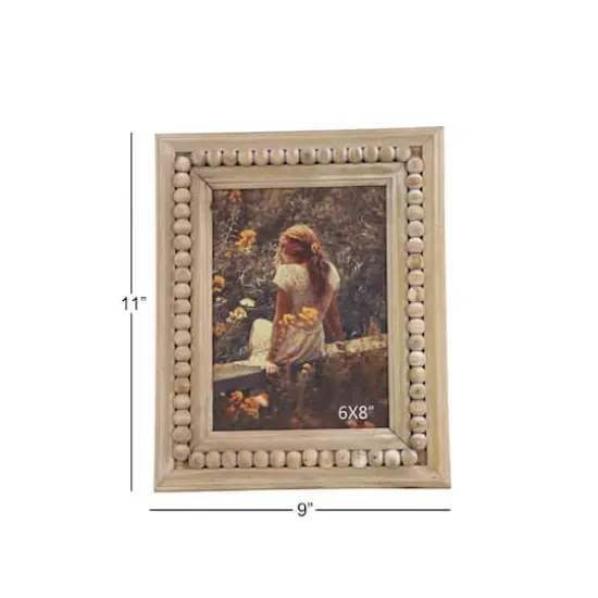 2 Pack Light Brown Wood Bohemian 9" x 11" Frame {6}