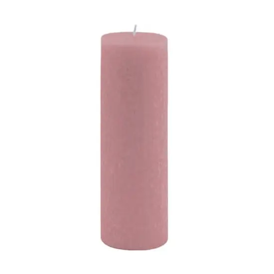 Root Candles 3" x 9" Unscented Timberline&trade; Pillar Candle Dusty Rose {1}