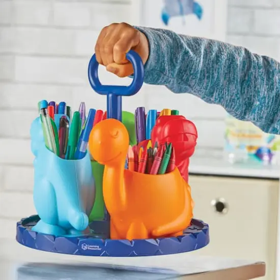 Learning Resources Create-a-Space&trade; Kiddy Center Dino Set {3}