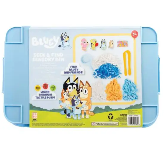 Bluey Seek & Find Sensory Bin {6}