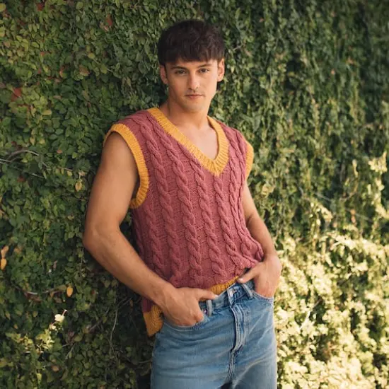 3 Pack Lion Brand&reg; Tom Daley Made with Love&trade; The Cottony One&trade; Yarn Marvellous Mushroom {4}