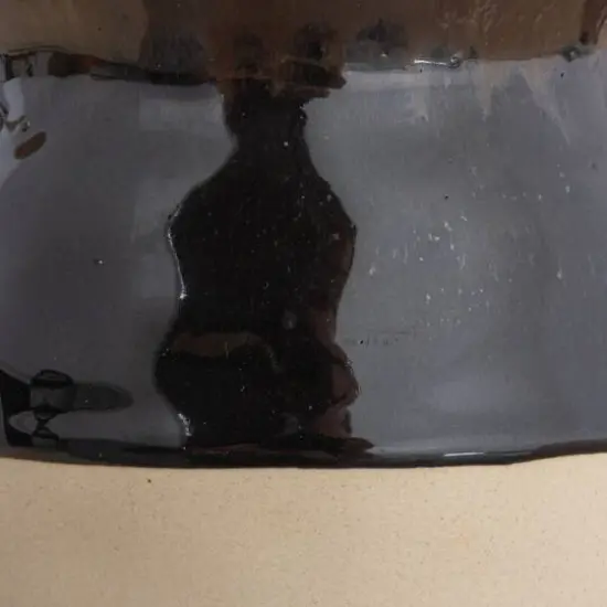 Hello Honey&reg; 4.4" Black Stoneware Sugar Pot with Lid & Wood Spoon {5}