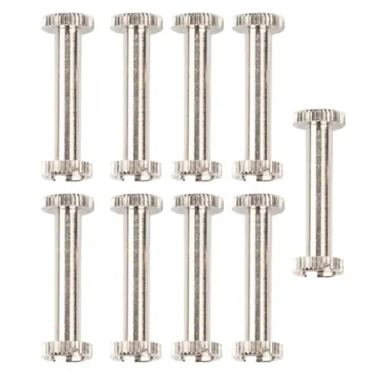Dritz&reg; Home Nickel Long Post Chicago Screws for Binding, 3ct. {3}