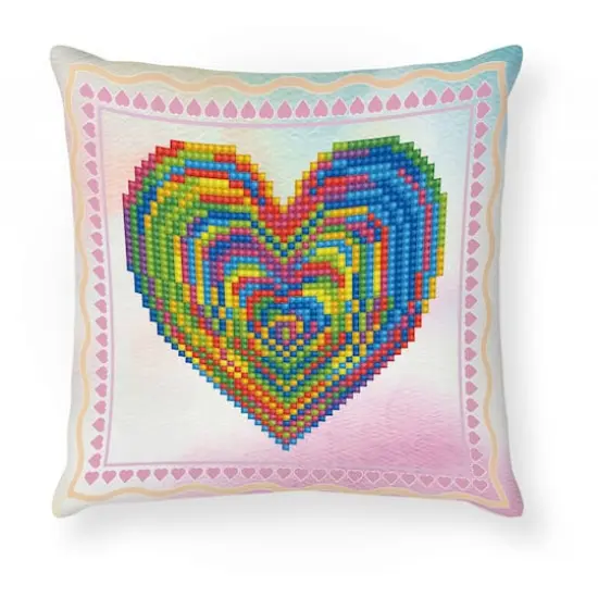 Diamond Dotz® Love Rest Diamond Painting Mini Pillow Artwork Kit {1}