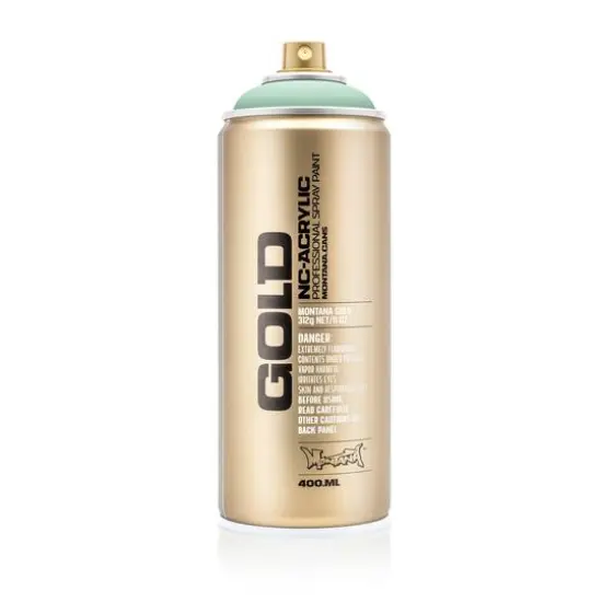 Montana&trade; Gold Acrylic Professional Spray Paint G6120 Malachite Light {5}