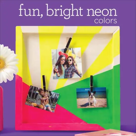 Apple Barrel® Acrylic Neon Paints & Mod Podge 13 Piece Set {10}