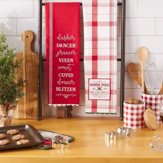 DII&reg; North Pole Dishtowel Set {4}