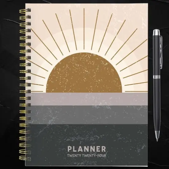 TF Publishing 2024 Rising Sun Medium Weekly Monthly Planner {7}