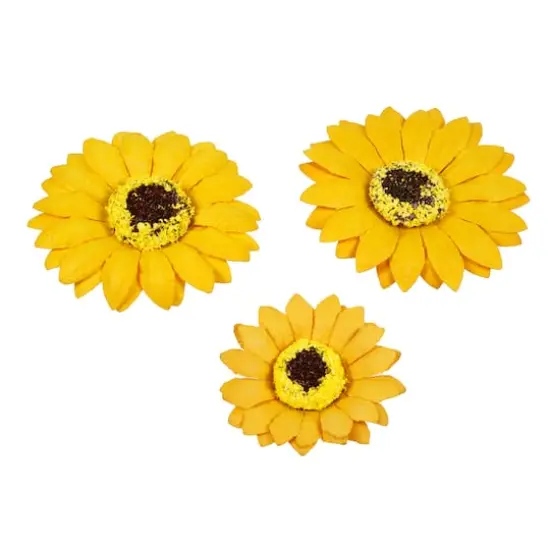 Yellow Sunflower Paper Flowers by Recollections&trade;, 36ct. {1}