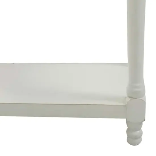 White Farmhouse Shelving Unit, 23" x 13" x 72" {4}