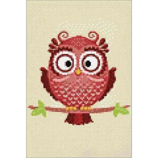 Wizardi Owl Phil Diamond Painting Kit {1}