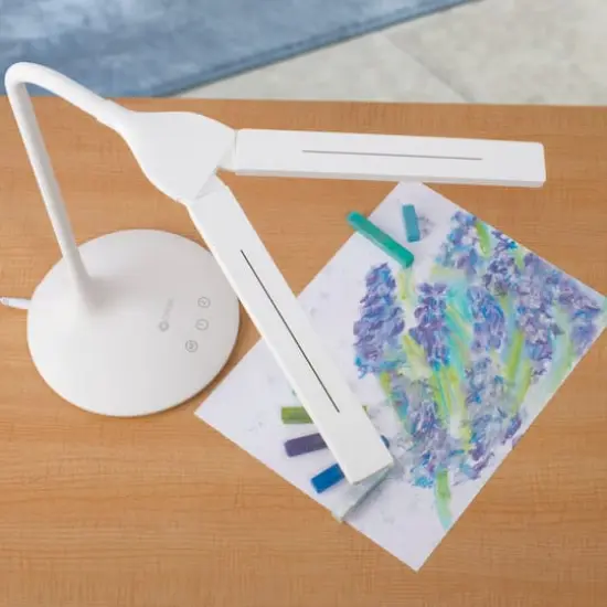 OttLite 26" Dual Shade LED Desk Lamp {5}