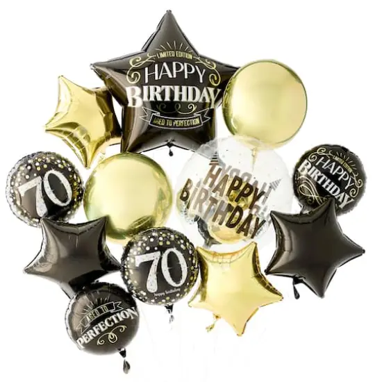 Better with Age Foil Balloon Bundle 70 years {1}