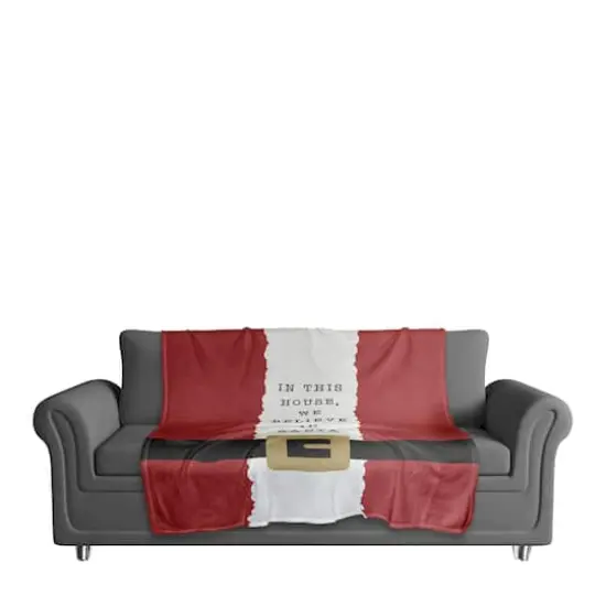 This House Believes 50x60 Coral Fleece Blanket {4}