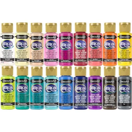 Americana&reg; 18 Color Acrylic Paint Set {1}