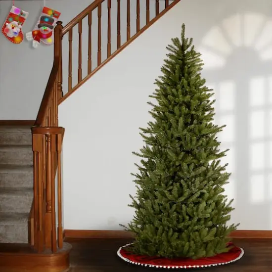 6.5ft. Unlit Natural Fraser Fir Artificial Christmas Tree {3}