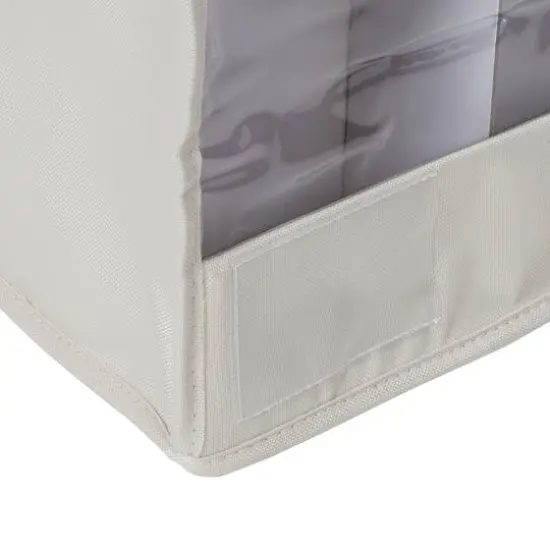 Honey Can Do Natural Stemware Storage Box Set {8}