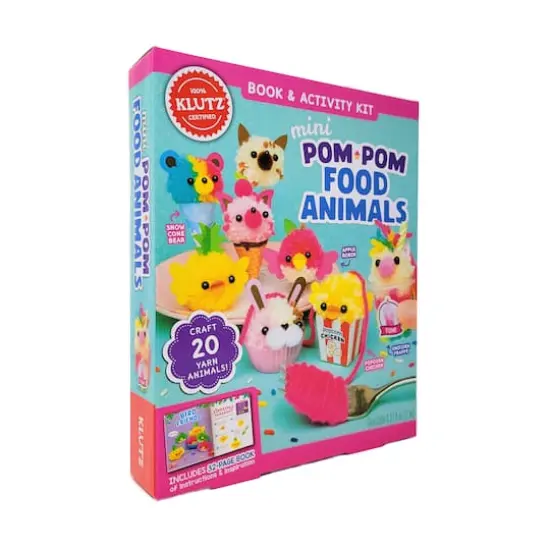 Mini Pom-Pom Food Animals {3}